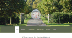 Desktop Screenshot of komturei-lietzen.de