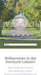 Mobile Screenshot of komturei-lietzen.de